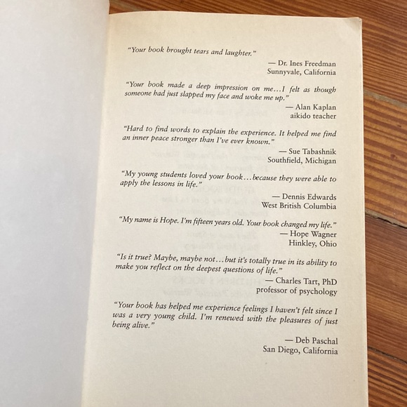 “Way of the peaceful warrior “ by Dan millman - Picture 4 of 5